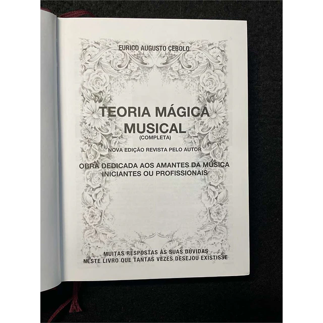 Eurico Augusto Cebolo - Teoria mágica musical 