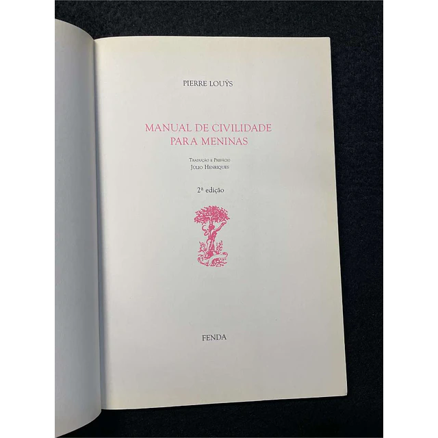 Pierre Louys - Manual de civilidade para meninas