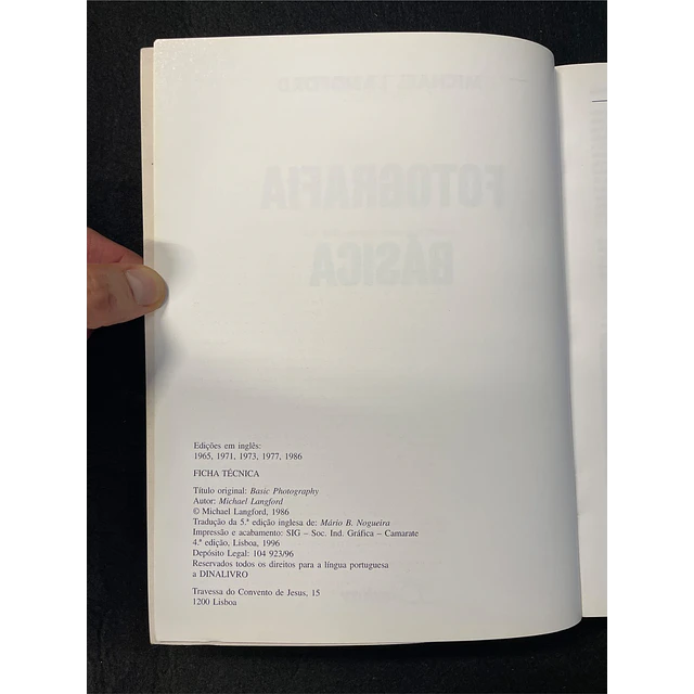 Michael Langford - Fotografia Básica 