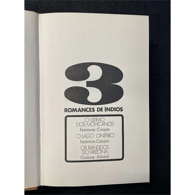 Fenimore Cooper, Gustave Aimard - Romances de índios. 3º volume