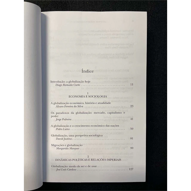 Diogo Ramada Curto - Estudo sobre a globalização