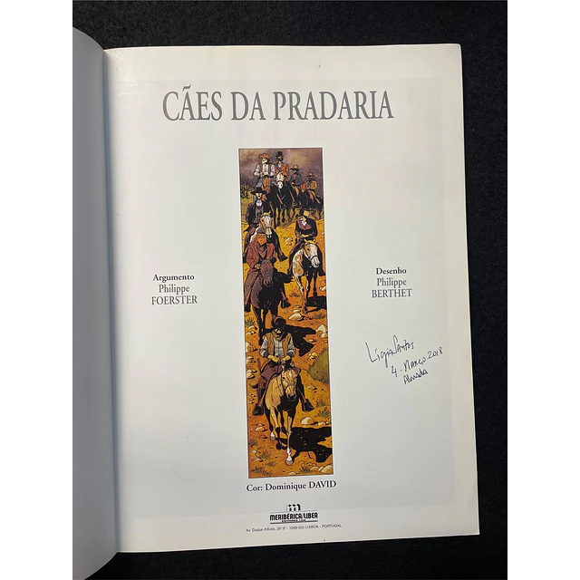 PhPhilippe Foerster, Philippe Berthet- Cães da pradaria