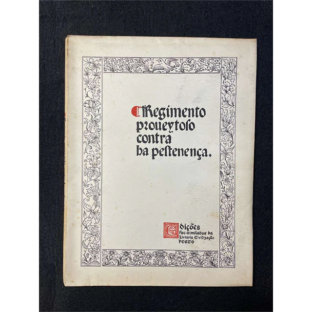 Regimento proueitoso contra ha Pestenença