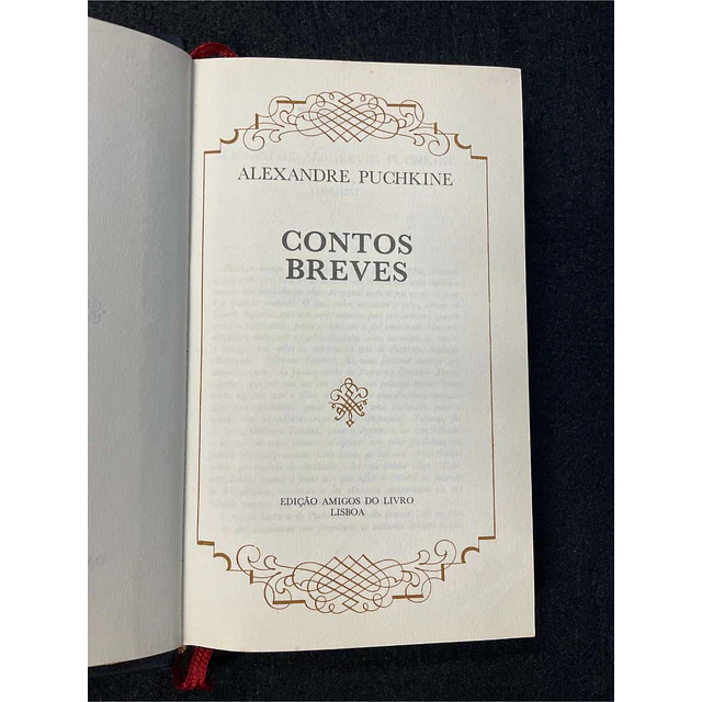 Alexandre Puchkine - Contos breves. 1º volume