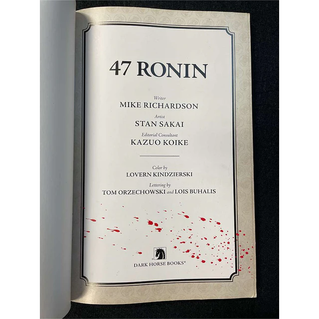Mike Richardson, Stan Sakai - 47 Ronin