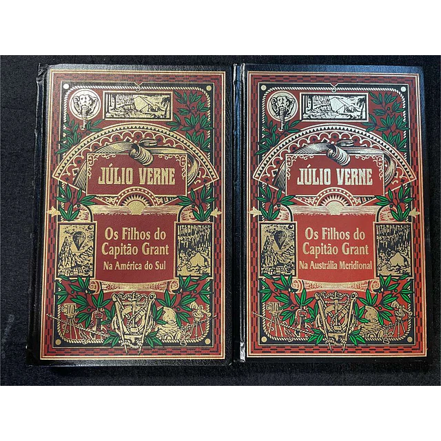 Júlio Verne - Os filhos do Capitão Grant na América do Sul. 2 volumes