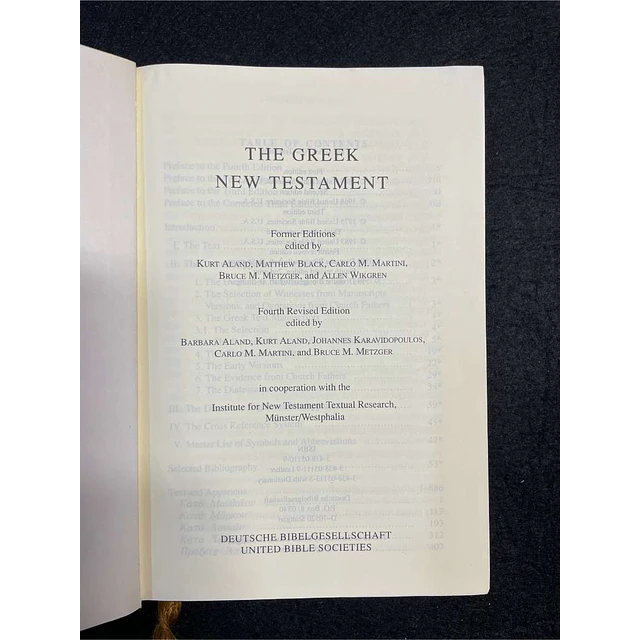 The greek new testament