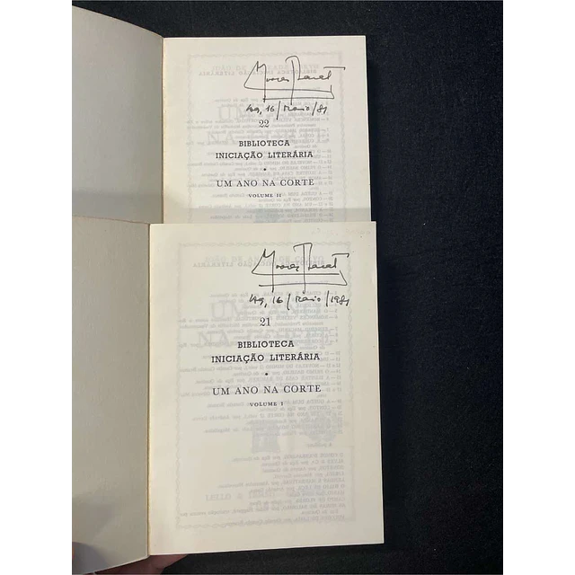 Andrade Corvo - Um ano na corte. 2 volumes