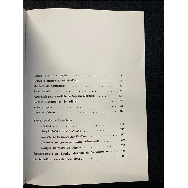 André Breton - Manifestos do surrealismo