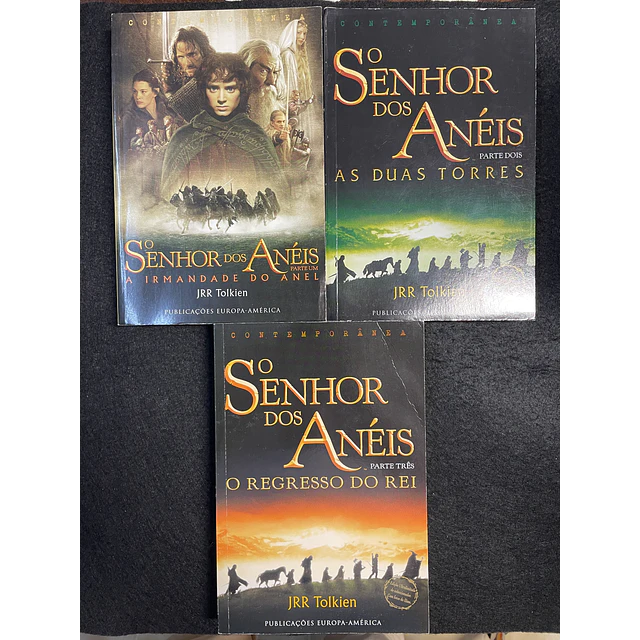 J. R. R. Tolkien - O Senhor dos anéis, 3 Volumes