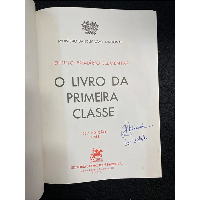 Educação Nacional - O livro da 1ª Classe