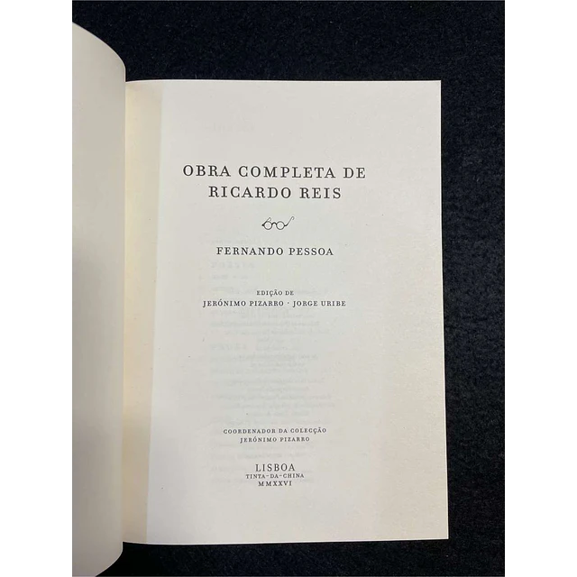 Fernando Pessoa - Obras completas de Ricardo Reis