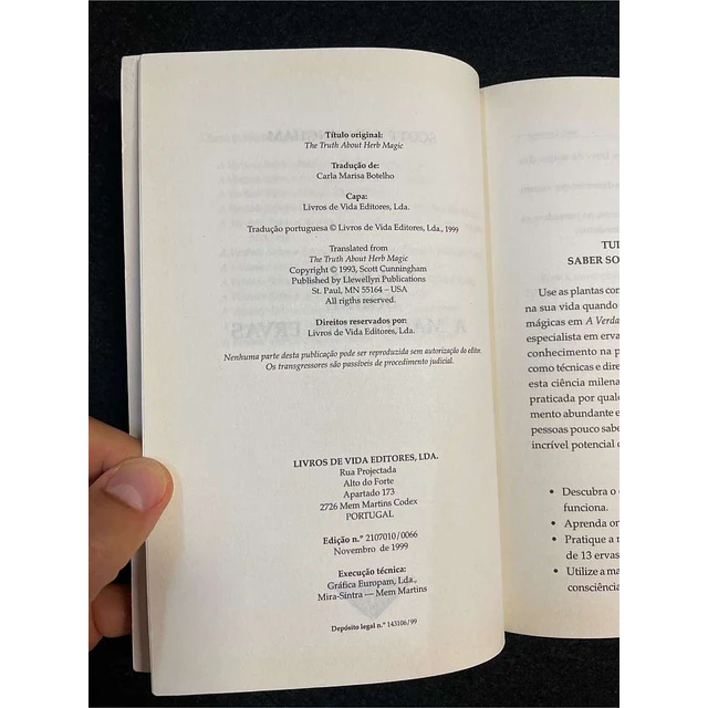 Scott Cunningham - A verdade sobre a magia das ervas