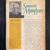 Somerset Maugham - Ah king