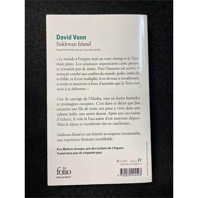 David Vann - Sukkwan Island. Volume 5451