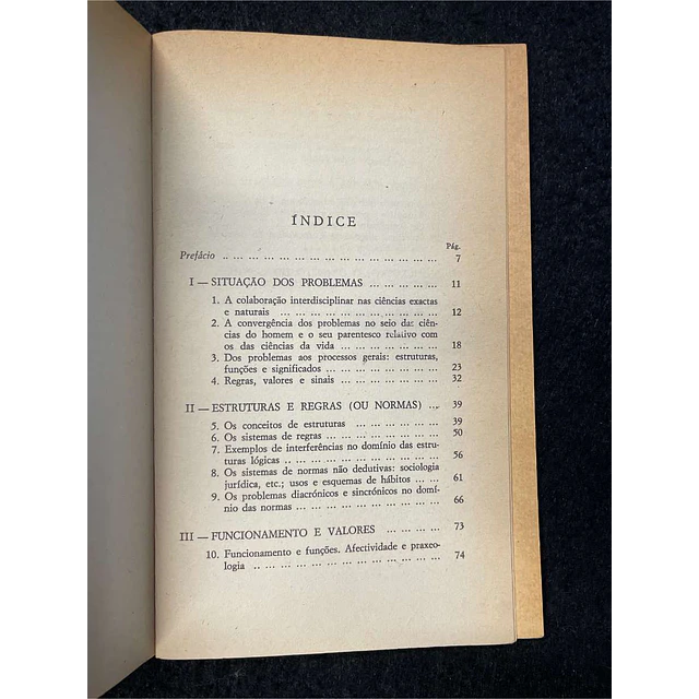 Jean Piaget - Problemas gerais da investigação interdisciplinar e mecanismos comuns 