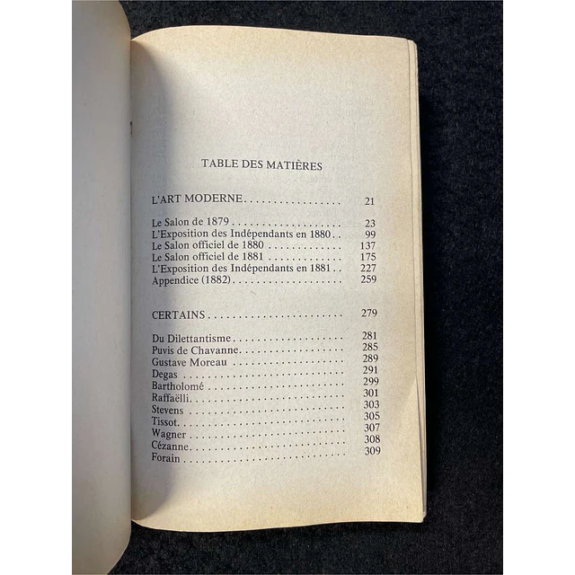 Huysmans - L'art moderne/certains. Volume 1054