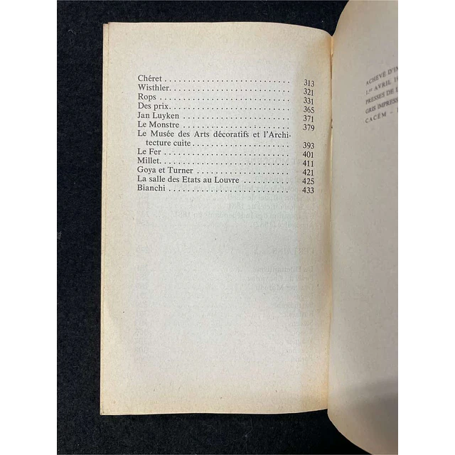 Huysmans - L'art moderne/certains. Volume 1054