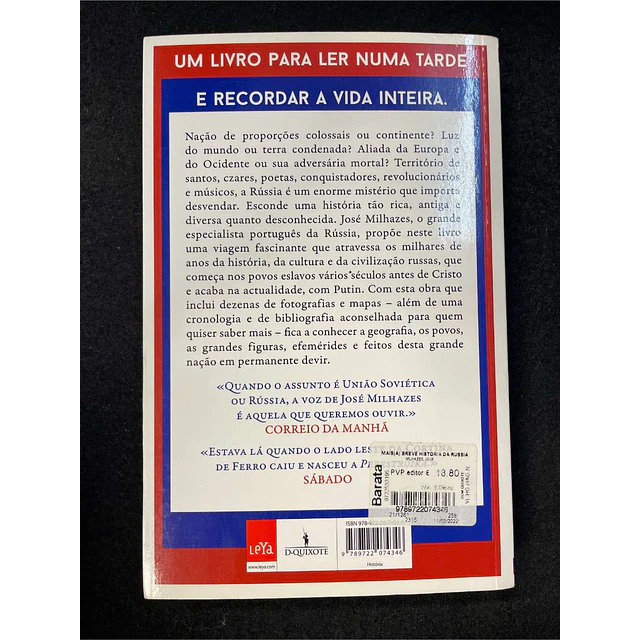 José Milhazes - A mais breve história da Rússia dos Eslavos a Putin 