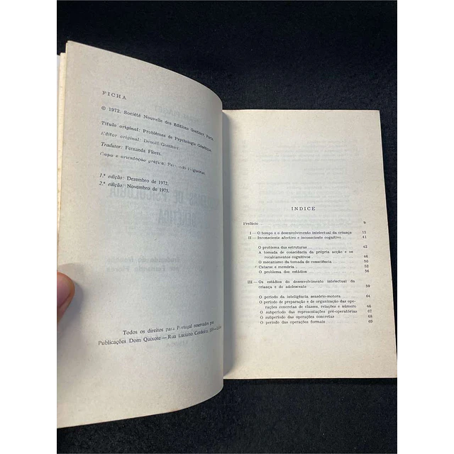Jean Piaget - Problemas de psicologia genética. Volume 34