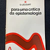 D. Lecourt - Para uma crítica da epistemologia