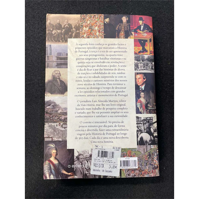 Luís Almeida Martins - 365 dias com histórias da história de Portugal  