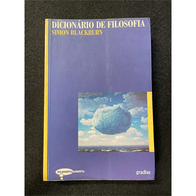 Simon Blackburn - Dicionário de filosofia