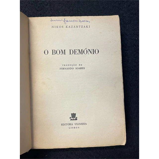 Nikos Kazantzaki - O bom demónio