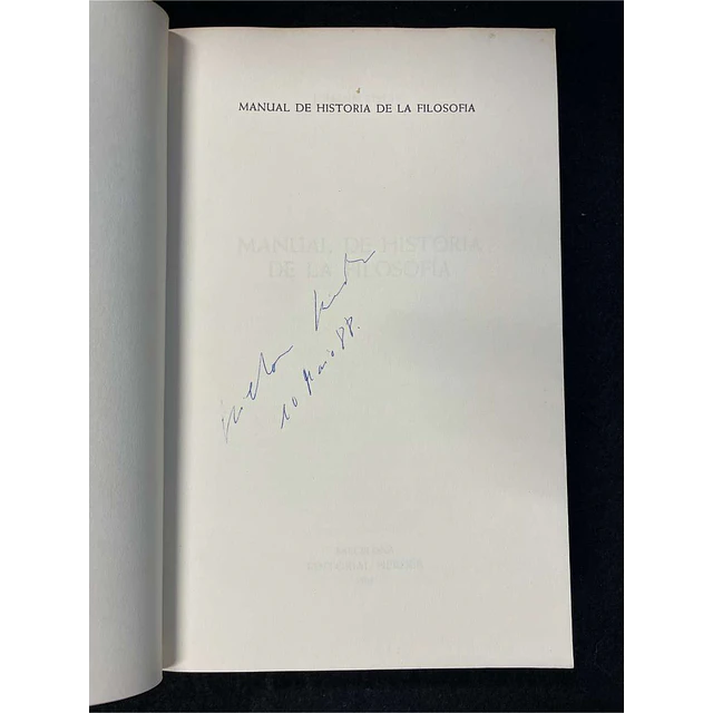 Johann Fischl - Manual de história de la filosofía