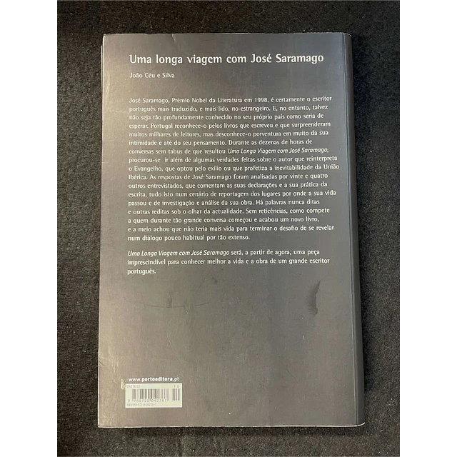 João Céu e Silva - Uma longa viagem com José Saramago