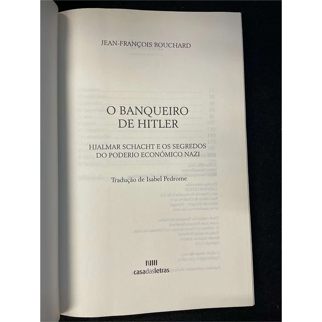 Jean-François Bouchard - O banqueiro de Hitler