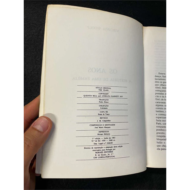 Virginia Woolf - Os anos: História de uma família