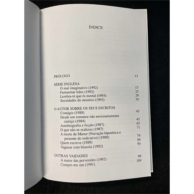 Javier Marías - Literatura e fantasma