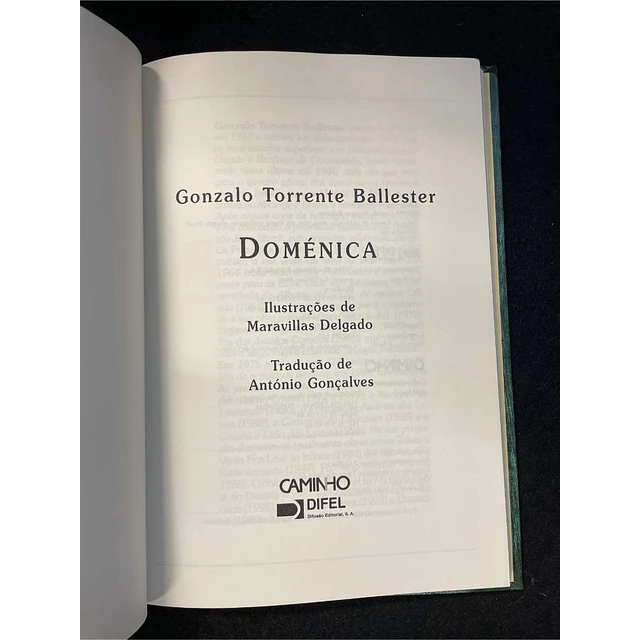 Gonzalo Torrente Ballester - Doménica 
