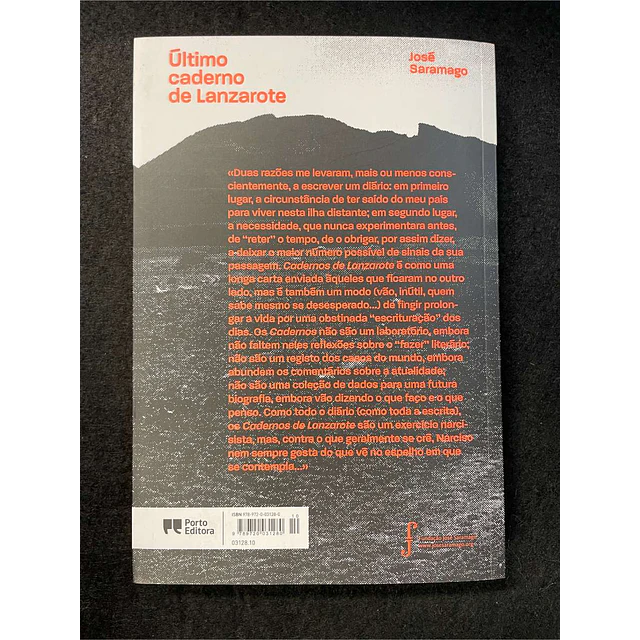 José Saramago - Último caderno de Lanzarote