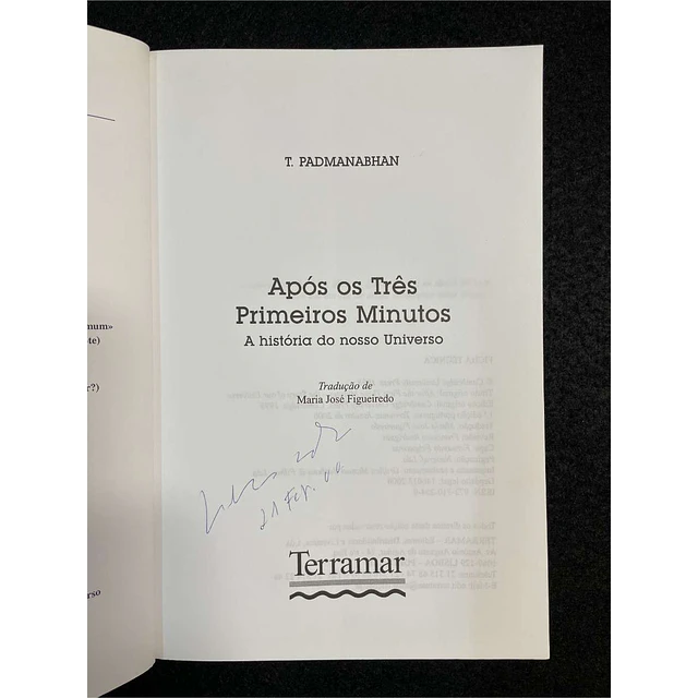 T. Padmanabhan - Após os três primeiros minutos: A história do nosso universo