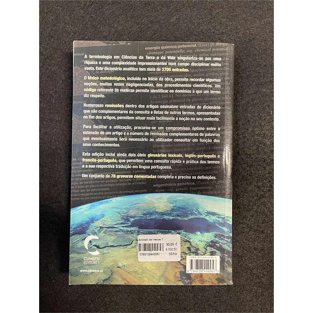 Michel Breuil - Dicionário das ciências da terra e da vida