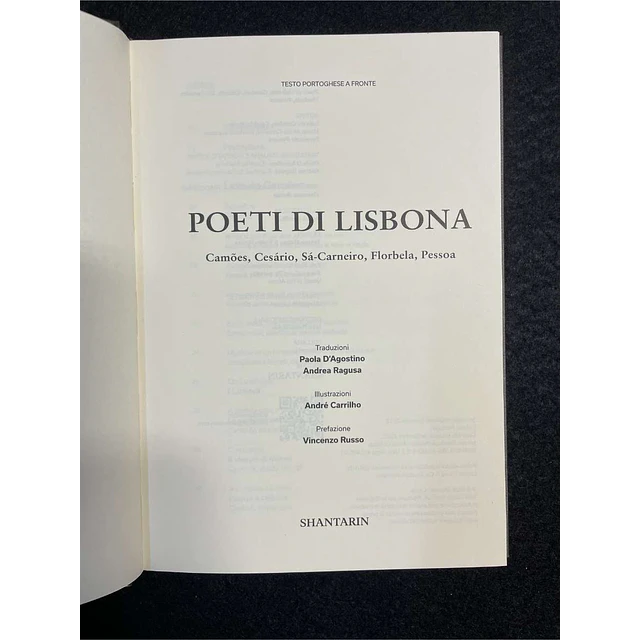 Camões, Cesário, Sá Carneiro, Florbela, Pessoa - Poeti Di Lisbona