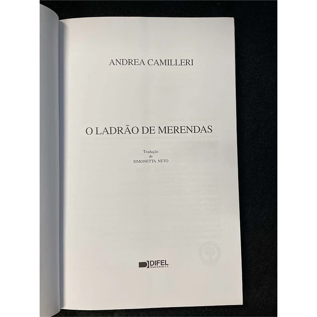 Andrea Camilleri - O ladrão de merendas 