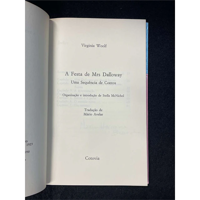 Virginia Woolf - A festa de Mrs. Dalloway