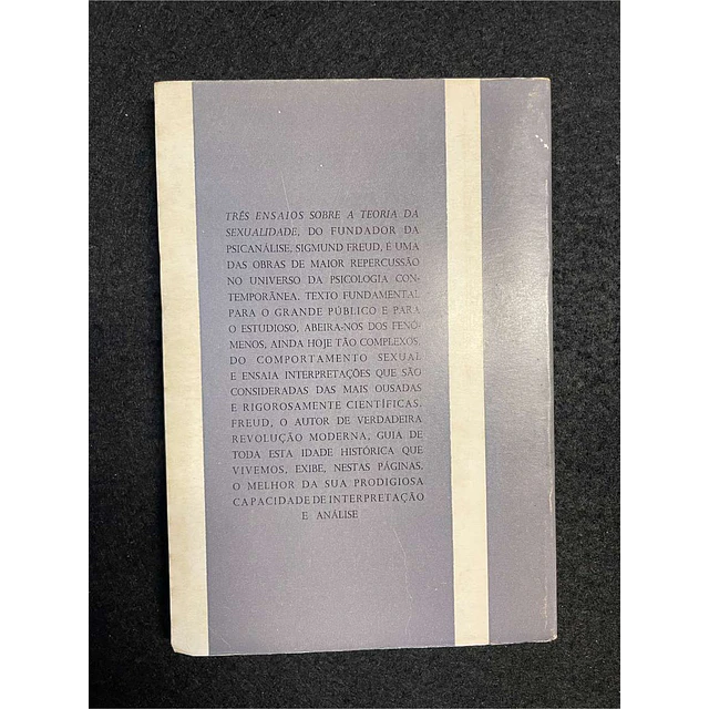 S. Freud - Três ensaios sobre a teoria da sexualidade