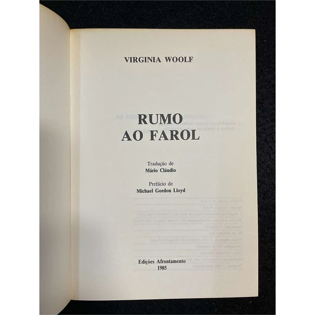 Virginia Woolf - Rumo ao farol