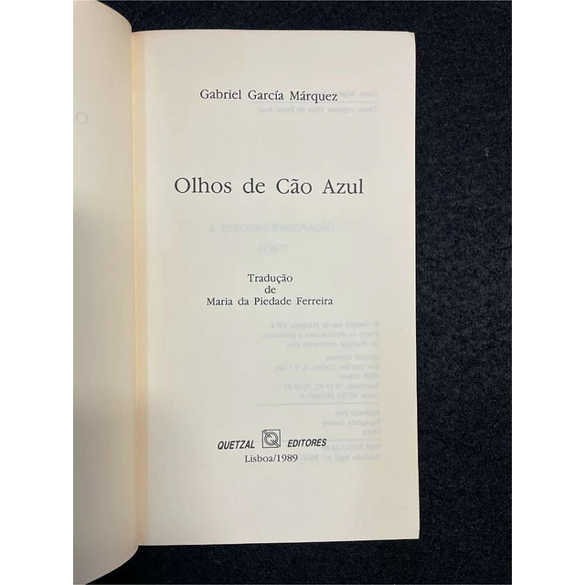 Gabriel García Márquez - Olhos de cão azul