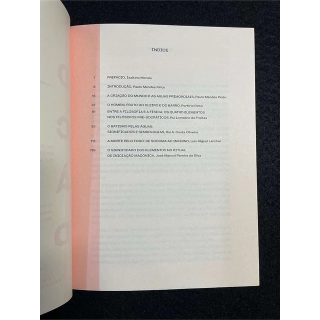 José Silva, Luís Larcher, Paulo Pinto - Do caos à ordem: Ar, água, terra e fogo