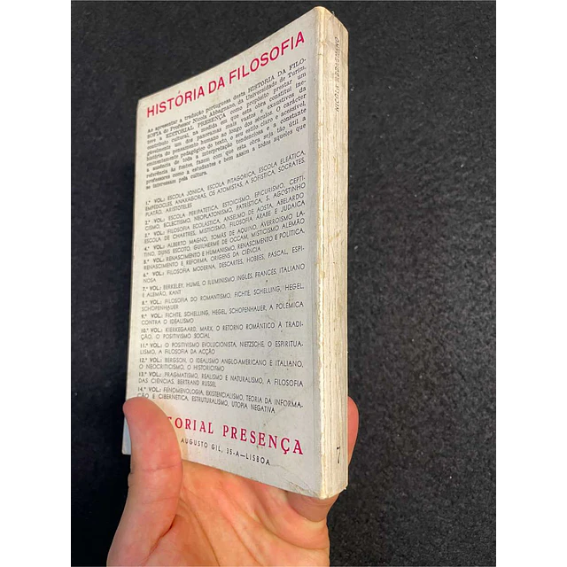 Nicola Abbagnano - História da filosofia, volume VII