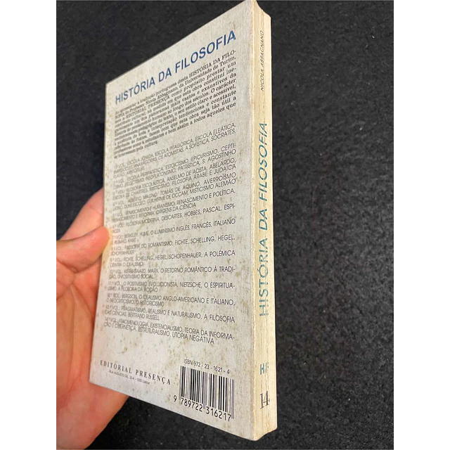 Nicola Abbagnano - História da filosofia, volume XIV 