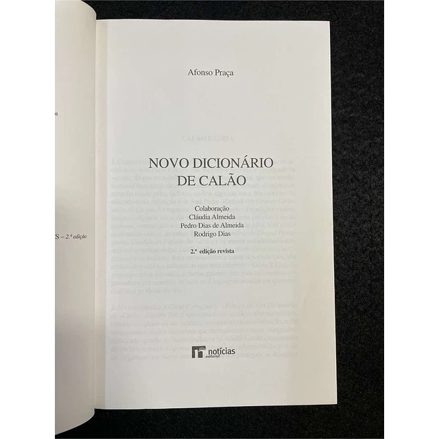 Afonso Praça - Novo dicionário de calão