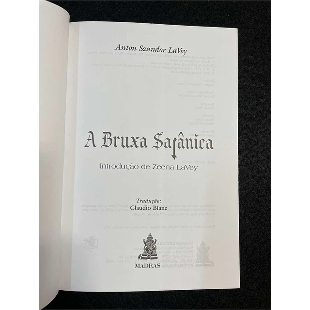 Anton Szandor Lavey - A bruxa satânica
