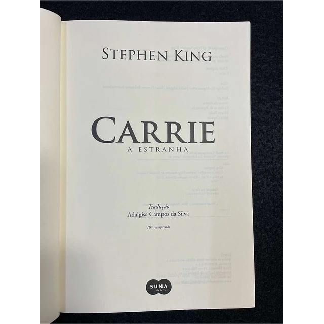 Stephen King - Carrie: A estranha