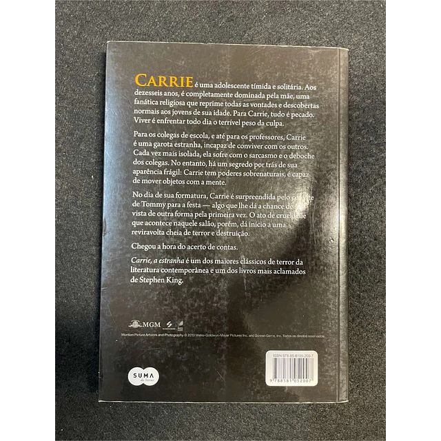 Stephen King - Carrie: A estranha